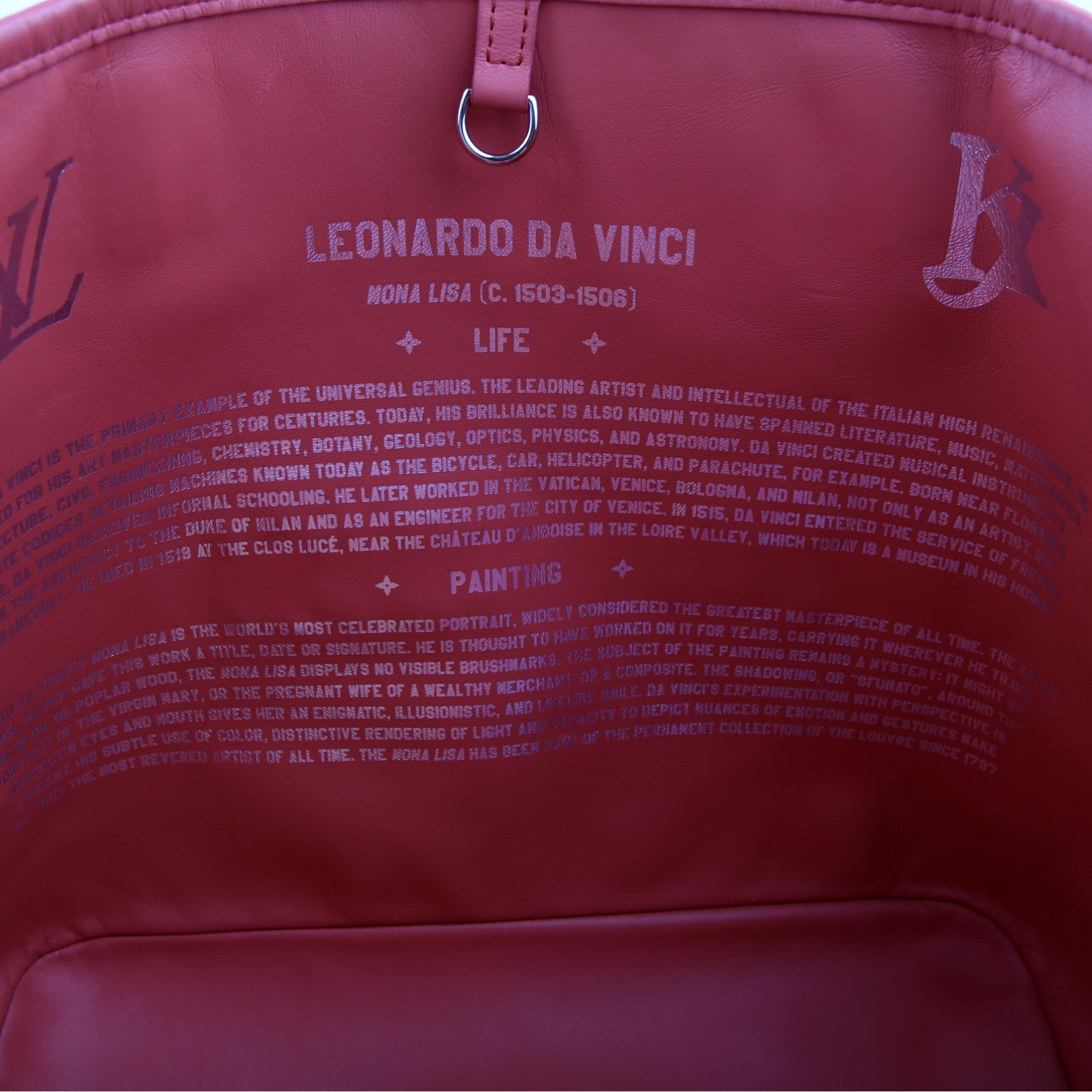 Neverfull MM with Wallet Masters Da Vinci