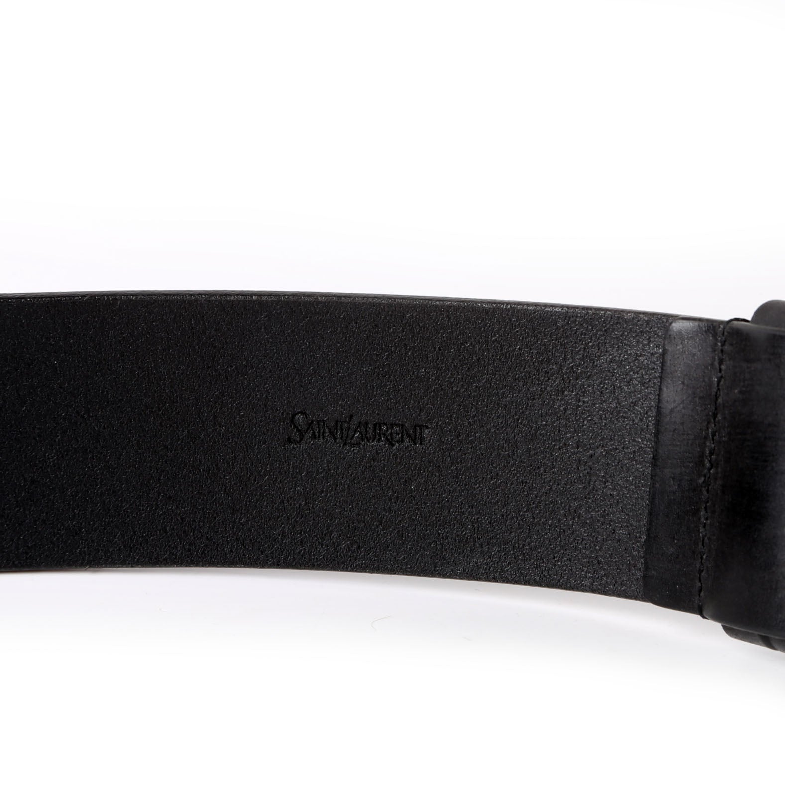 SAINT LAURENT Motocycle Belt 841409 Black