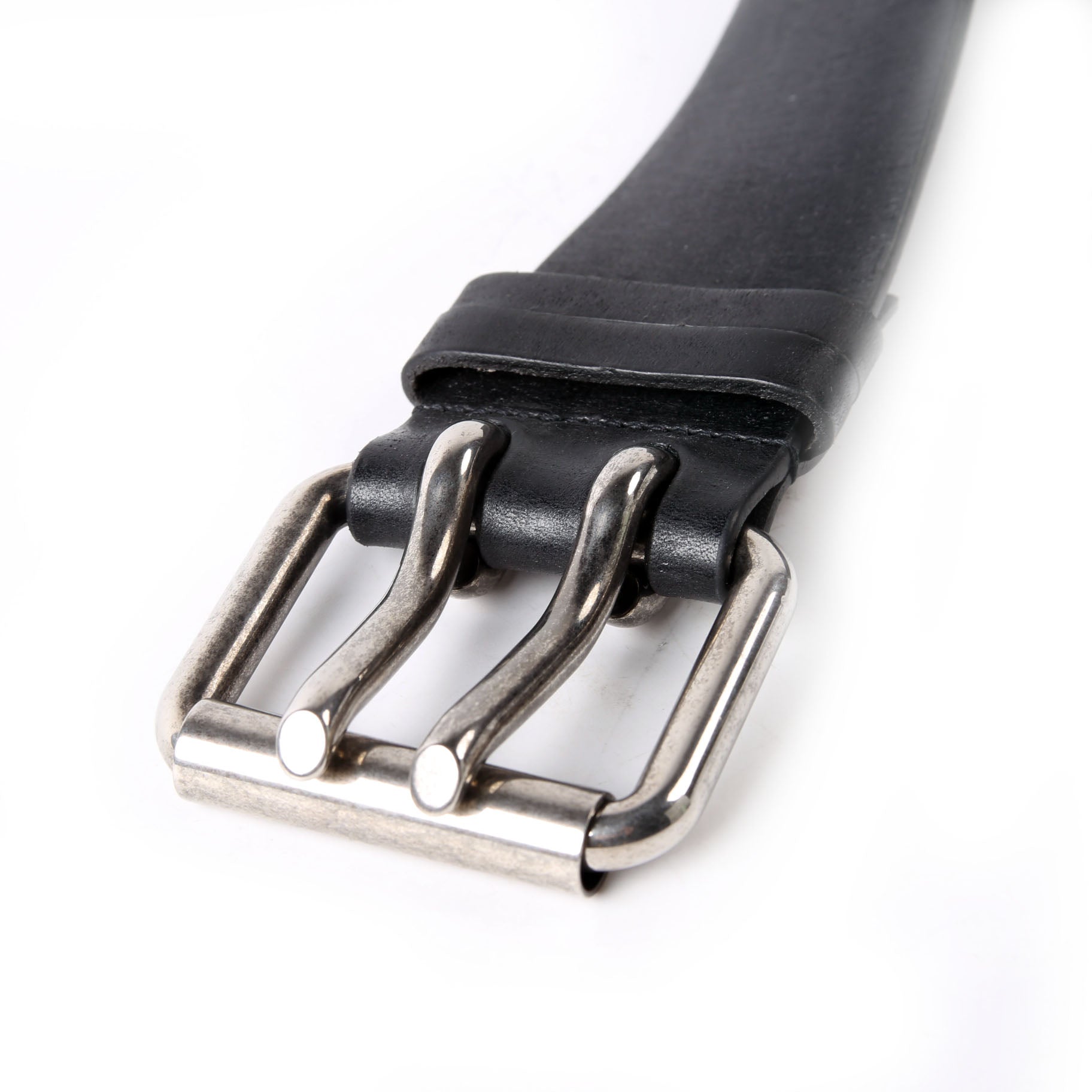 SAINT LAURENT Motocycle Belt 841409 Black
