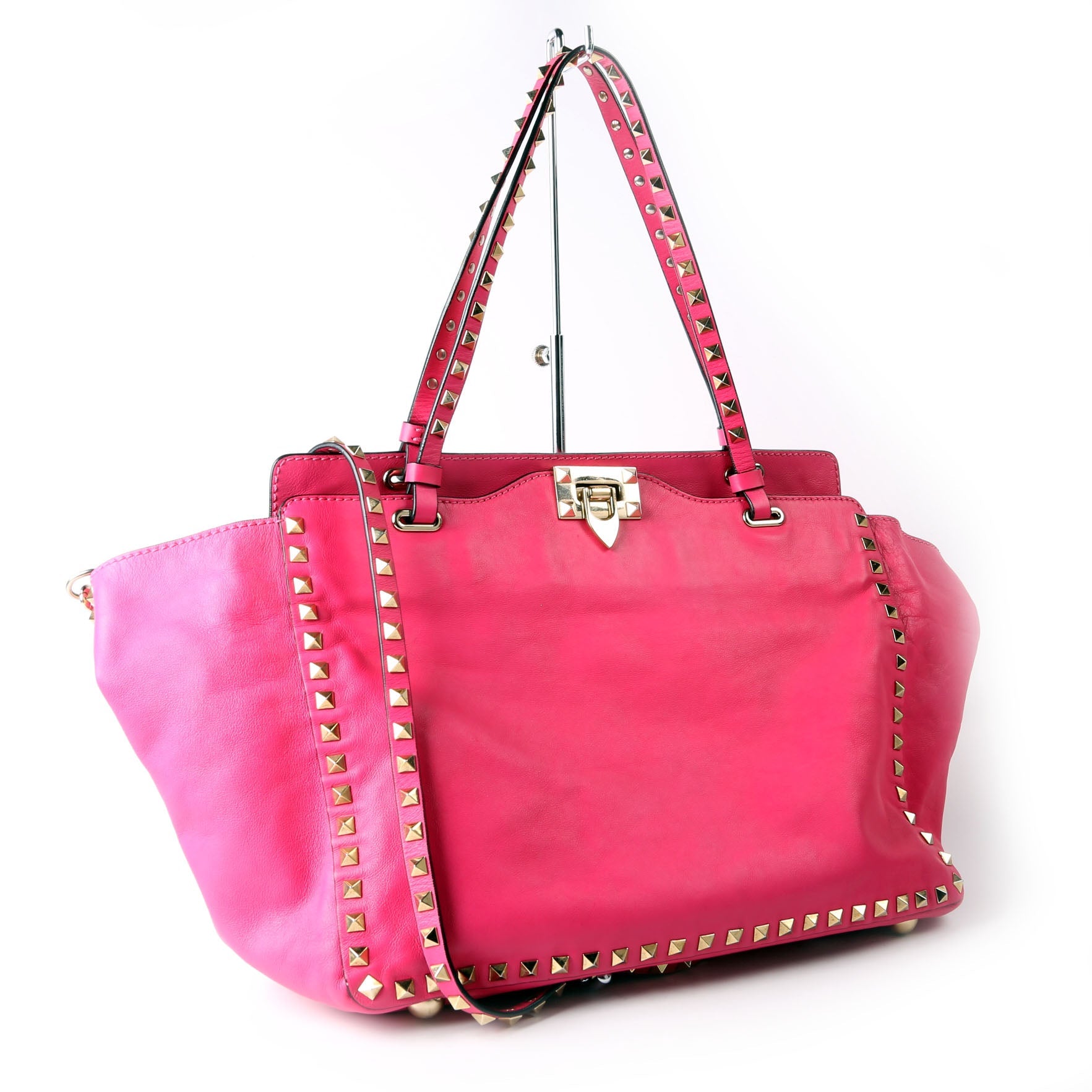 Rockstud Tote Medium Pink
