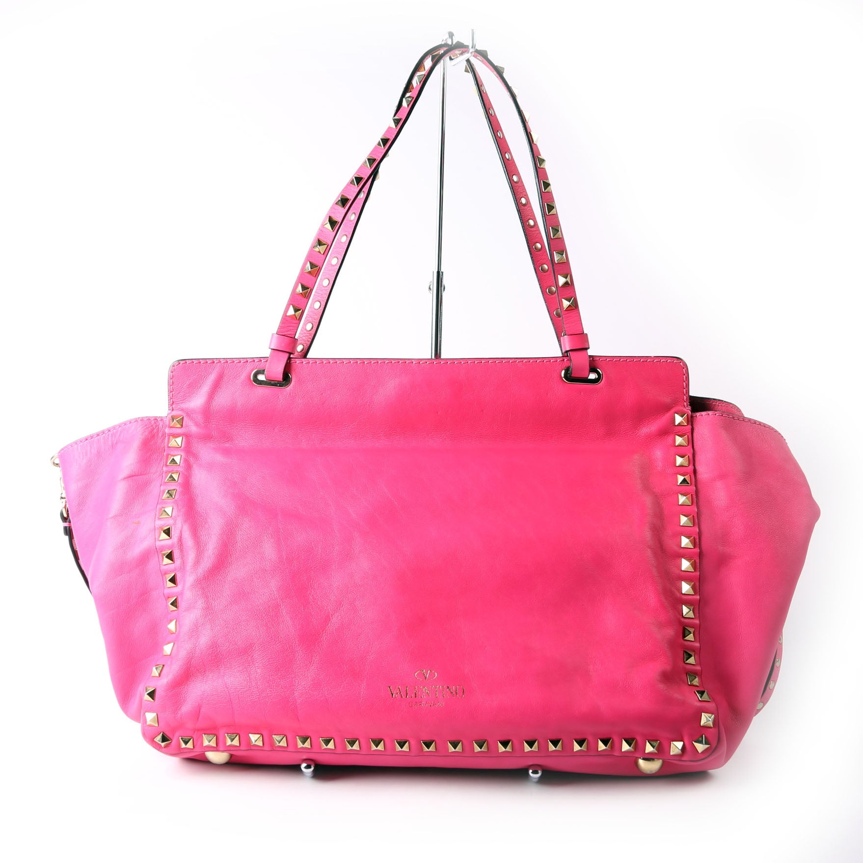 Rockstud Tote Medium Pink