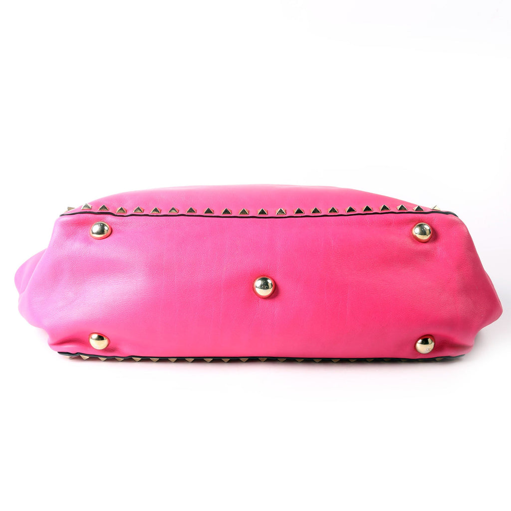 Rockstud Tote Medium Pink