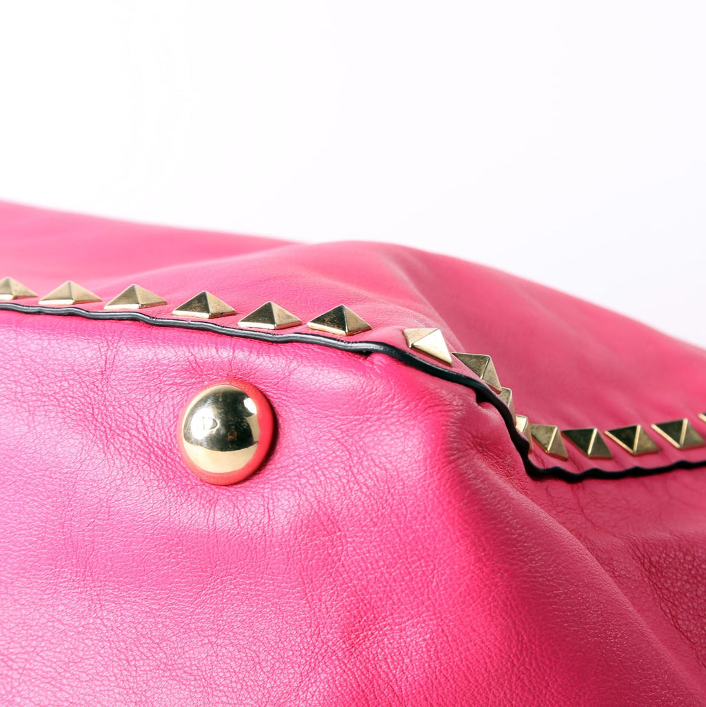 Rockstud Tote Medium Pink