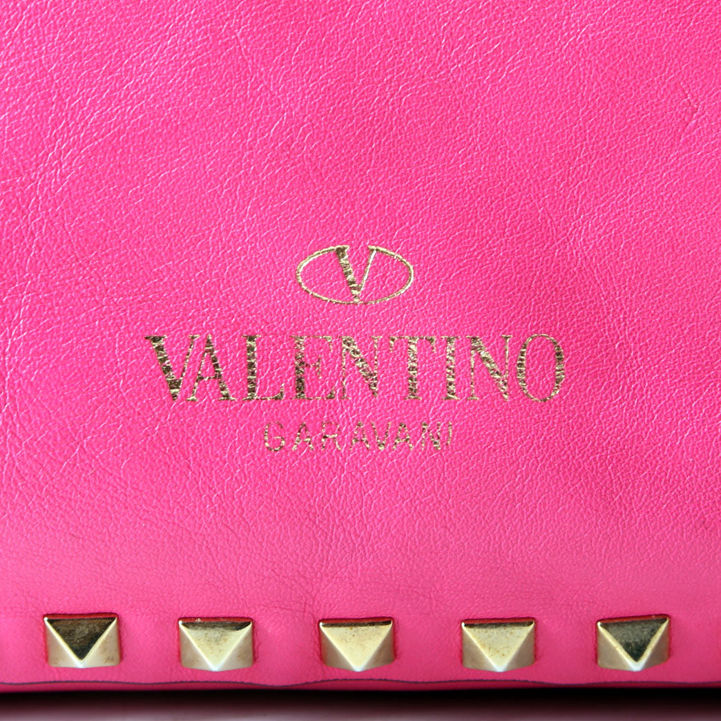 Rockstud Tote Medium Pink