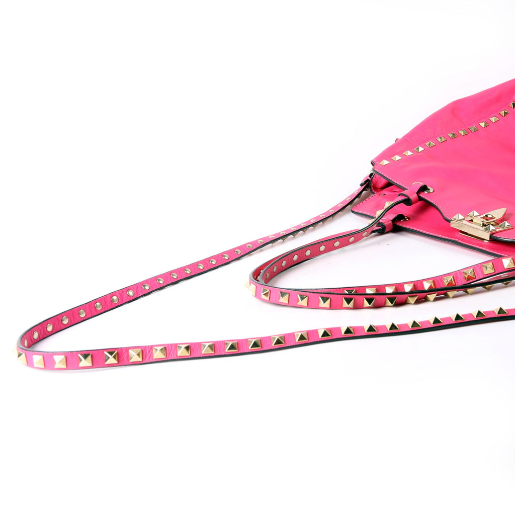 Rockstud Tote Medium Pink