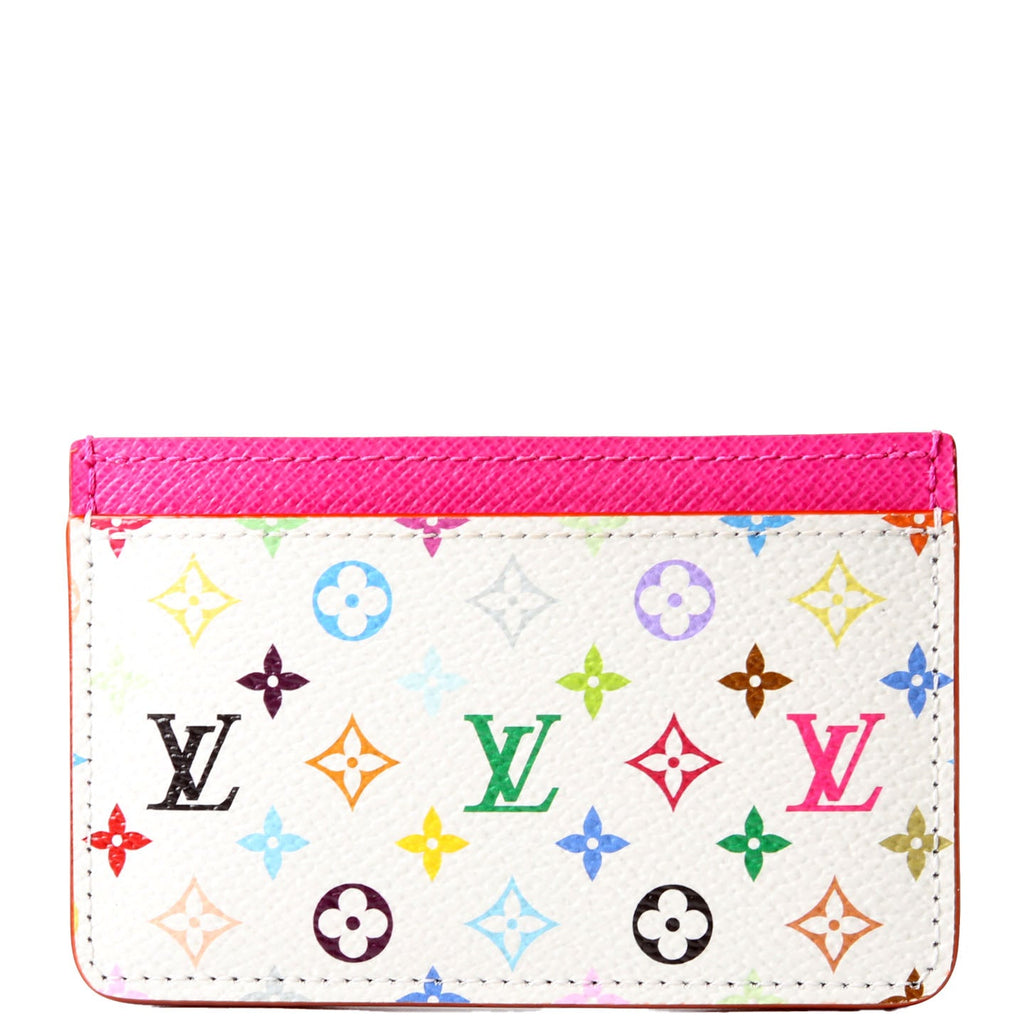 LV x TM Card Holder Multicolor/Pink