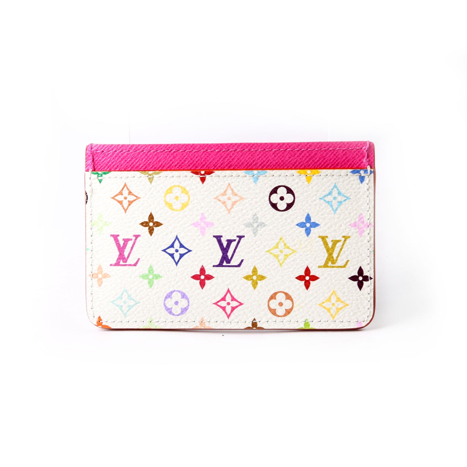 LV x TM Card Holder Multicolor/Pink