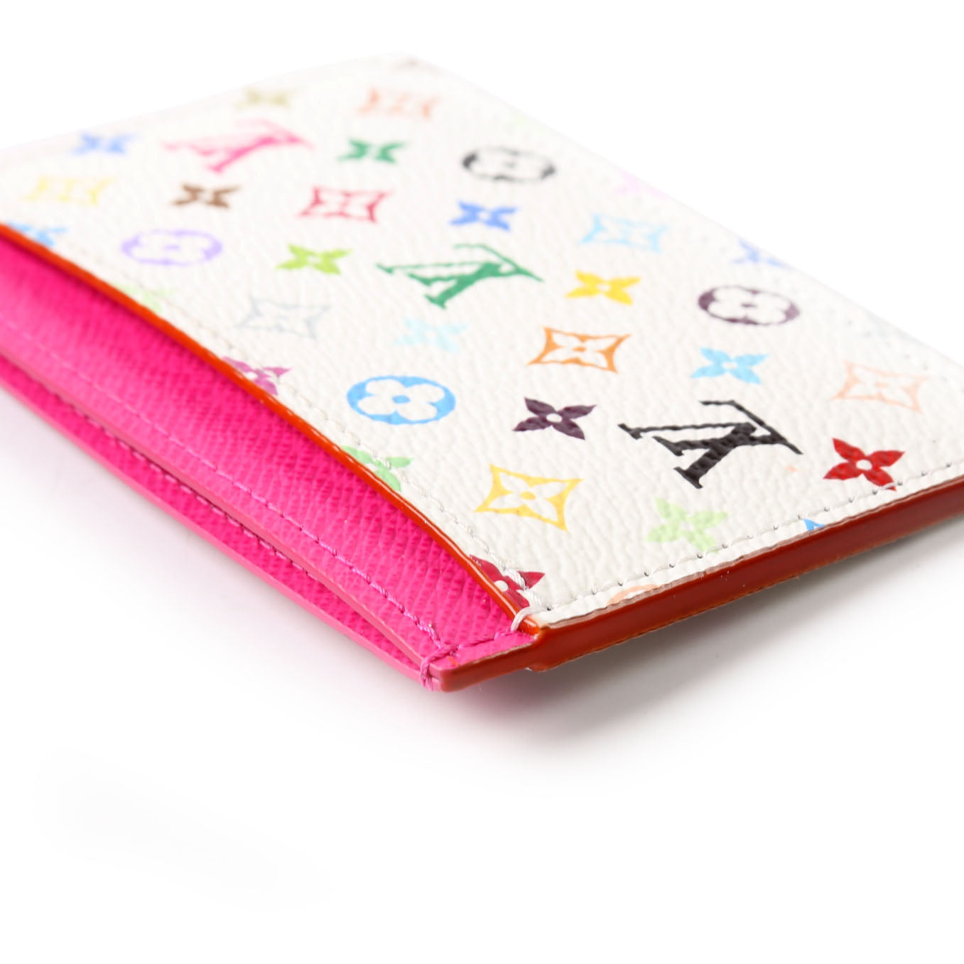 LV x TM Card Holder Multicolor/Pink
