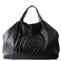 Gucci 282308 Soho Shoulder Large Black