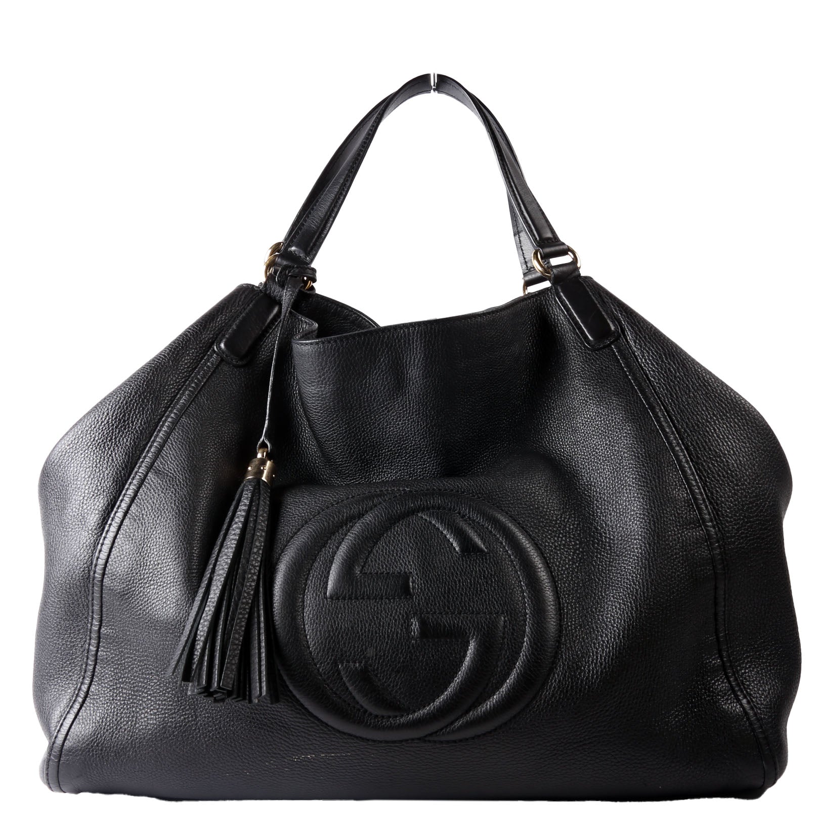 Gucci 282308 Soho Shoulder Large Black
