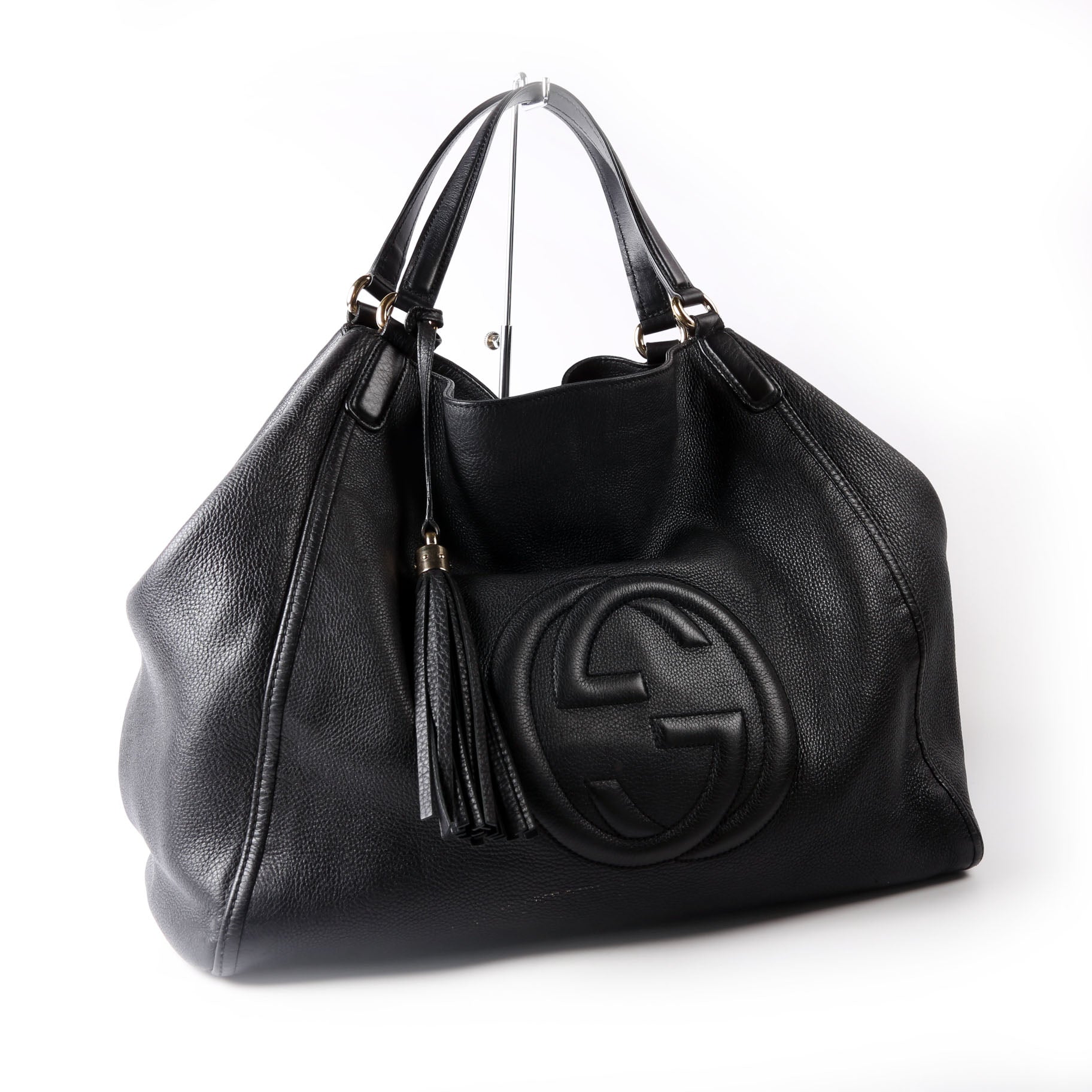 Gucci 282308 Soho Shoulder Large Black