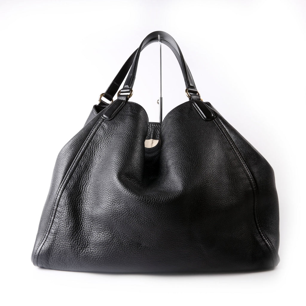 Gucci 282308 Soho Shoulder Large Black