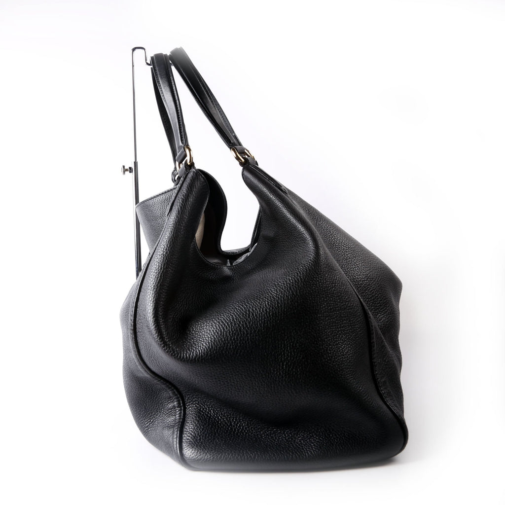 Gucci 282308 Soho Shoulder Large Black