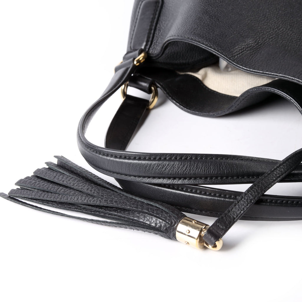Gucci 282308 Soho Shoulder Large Black