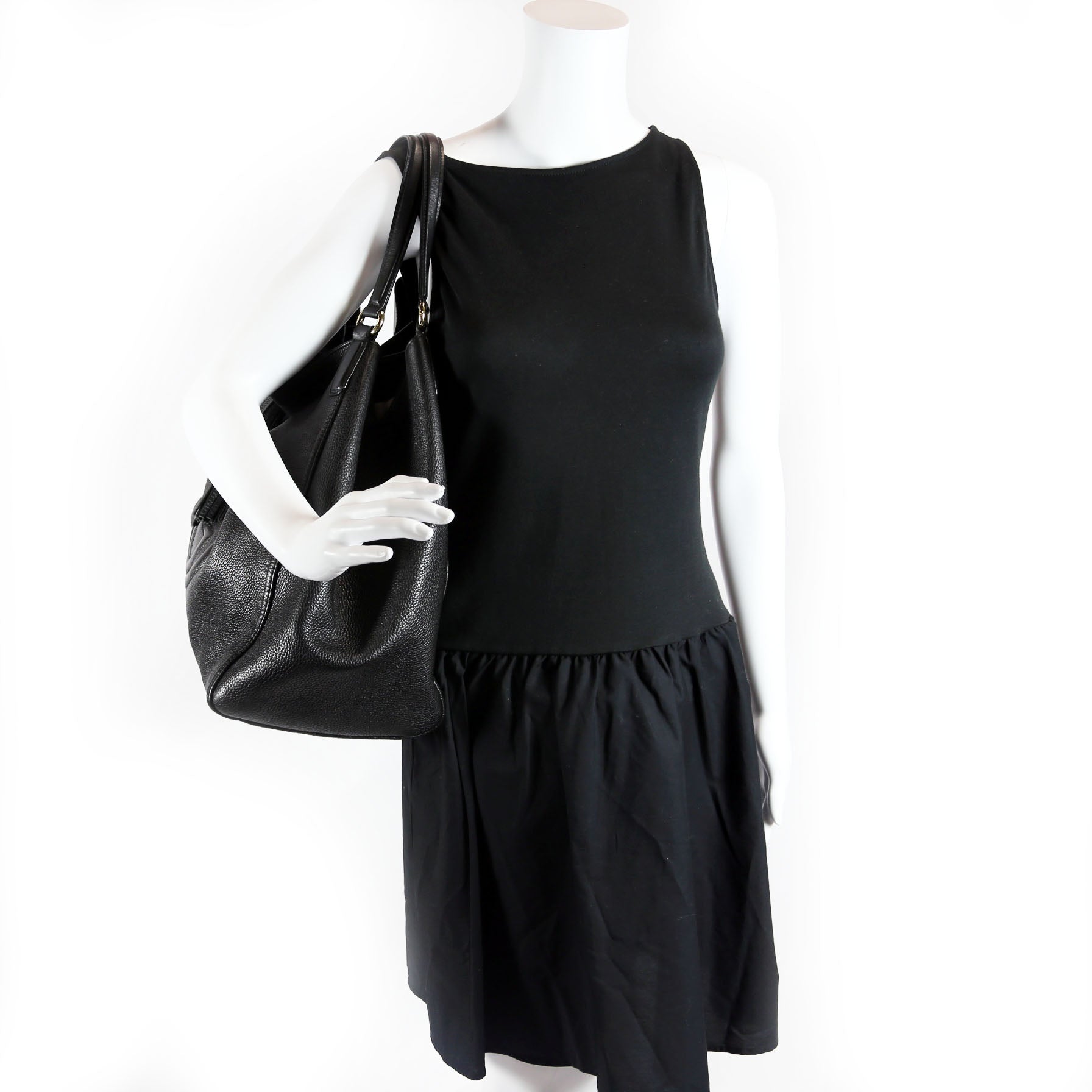 Gucci 282308 Soho Shoulder Large Black