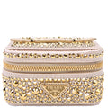 Prada Degrade Crystal Vanity Case Small Gold