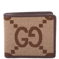 Gucci 699308 Jumbo GG Canvas Bifold Wallet