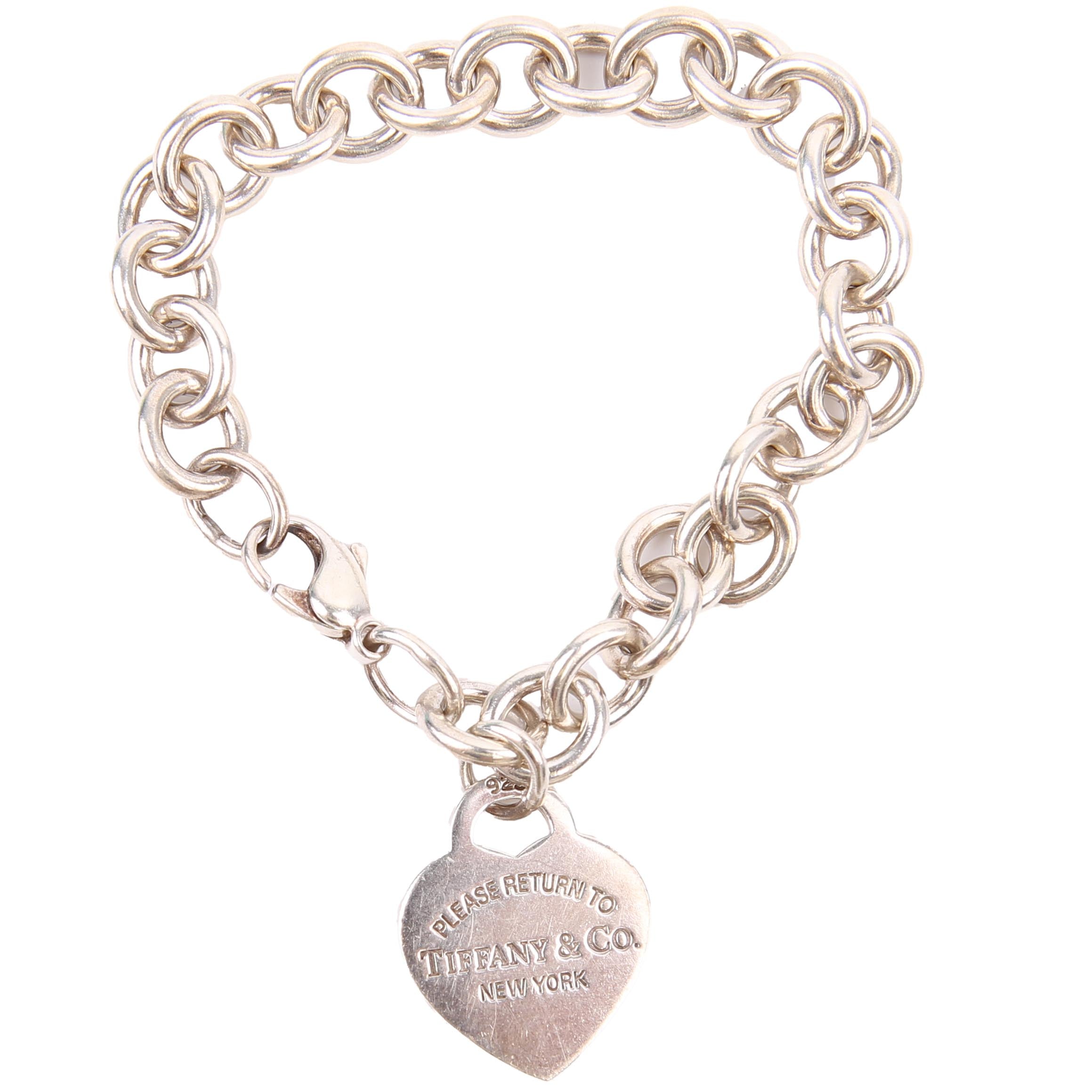 Please Return Heart Bracelet 925