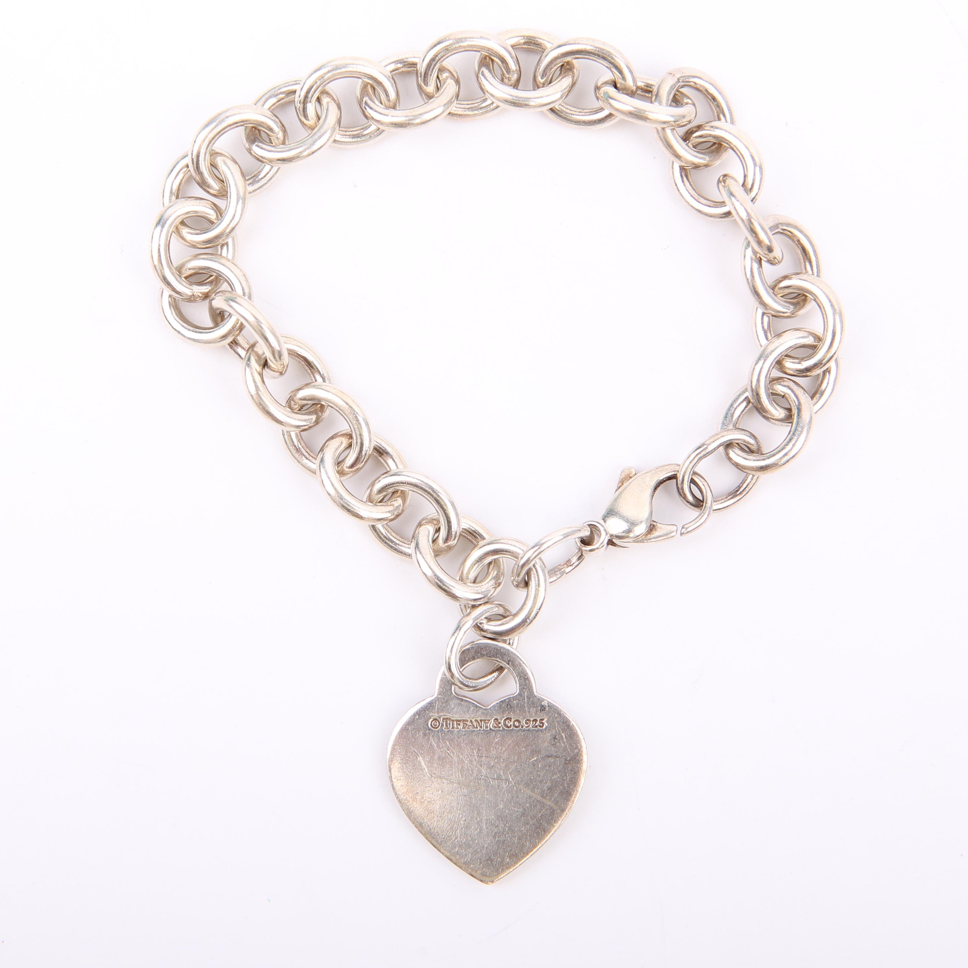 Please Return Heart Bracelet 925