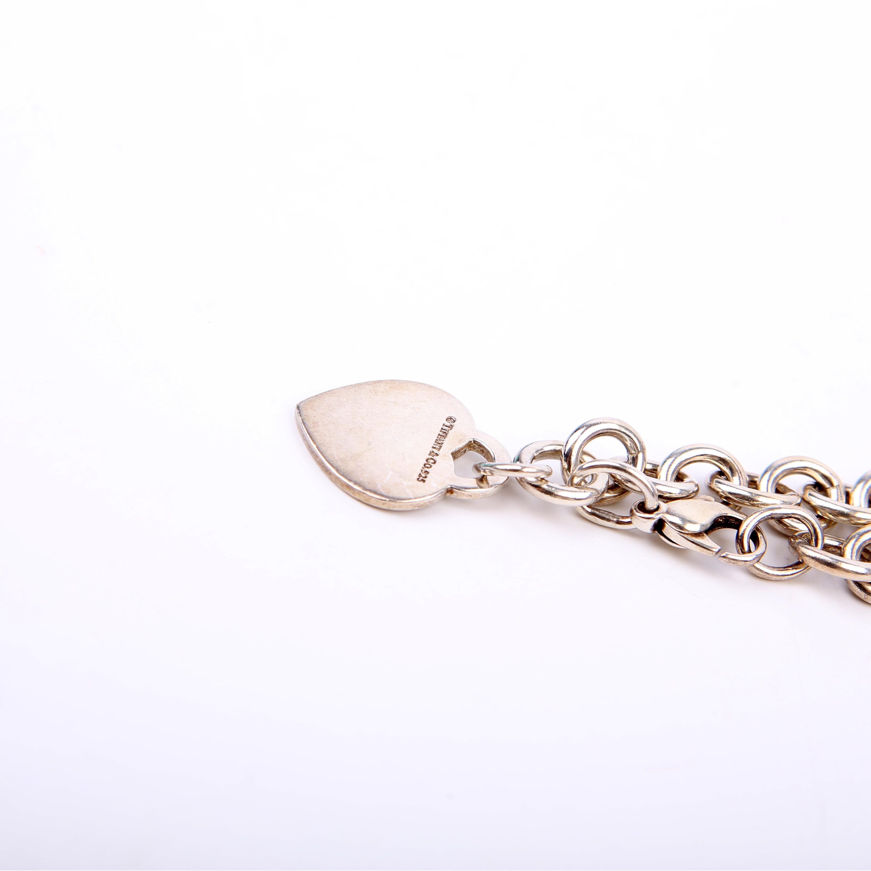 Please Return Heart Bracelet 925