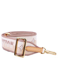 Jacquard Sporty Bandouliere Strap Beige