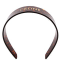 Logo Acetate Havana Headband