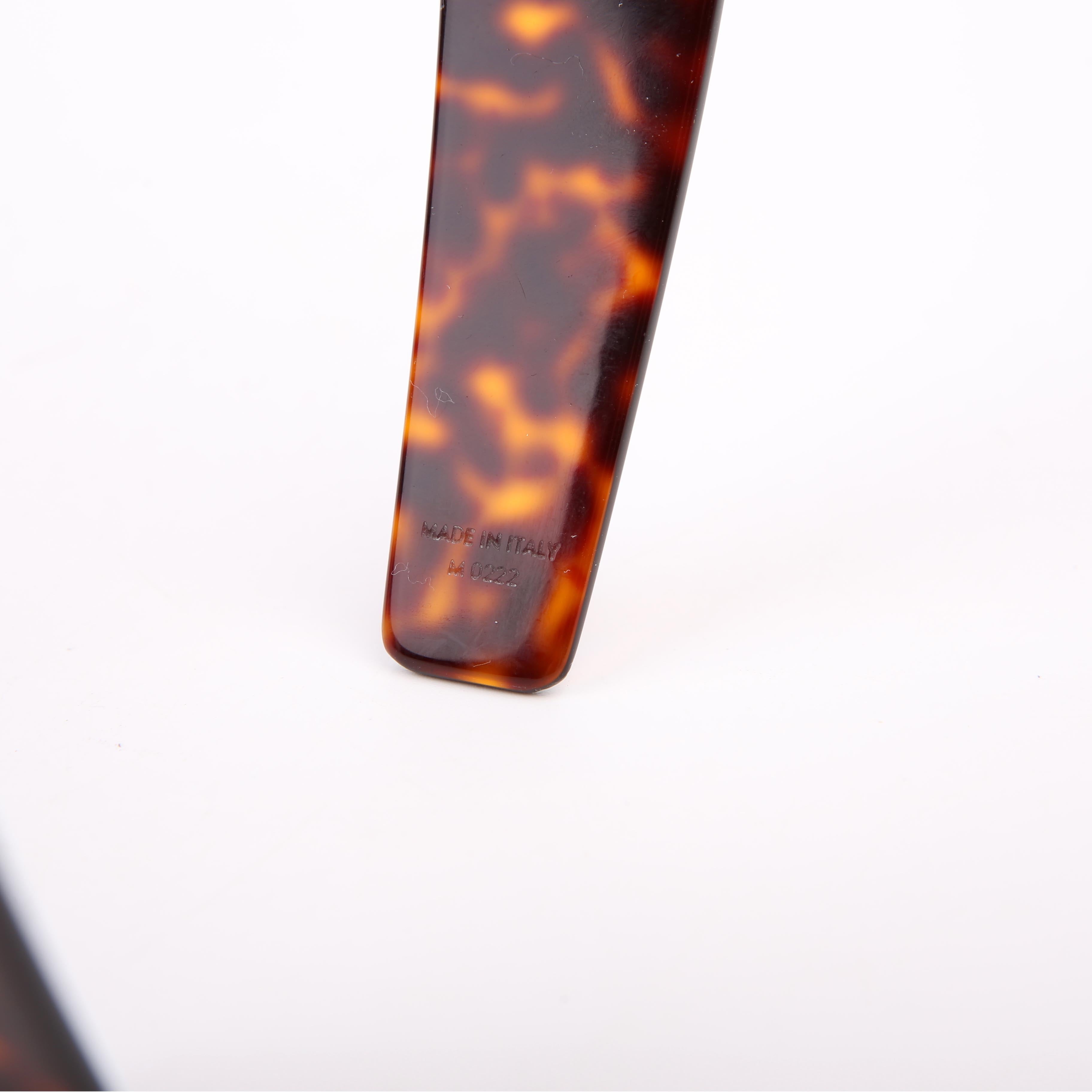 Logo Acetate Havana Headband