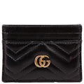 Gucci 443127 GG Marmont Card Holder Black