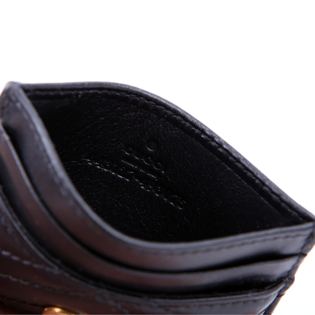 Gucci 443127 GG Marmont Card Holder Black