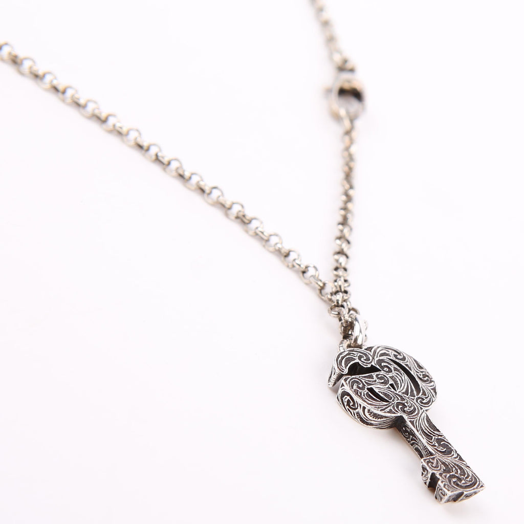 Gucci Double G Key Pendant Necklace 925