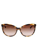 5307-B CC Crystal Baguette Sunglasses Brown
