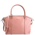 Gucci 449657 Micro Guccissima Zip Tote Pink