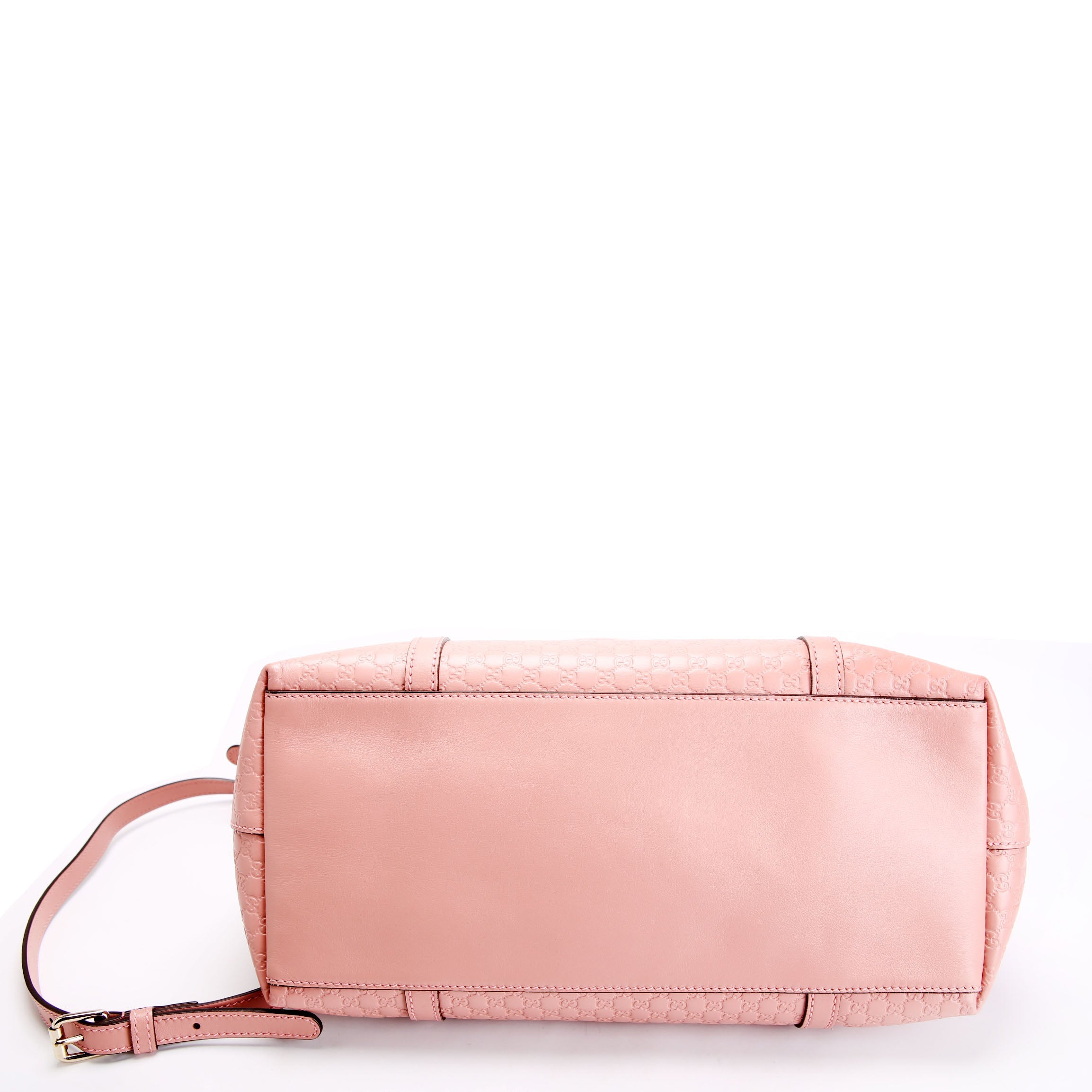 Gucci 449657 Micro Guccissima Zip Tote Pink