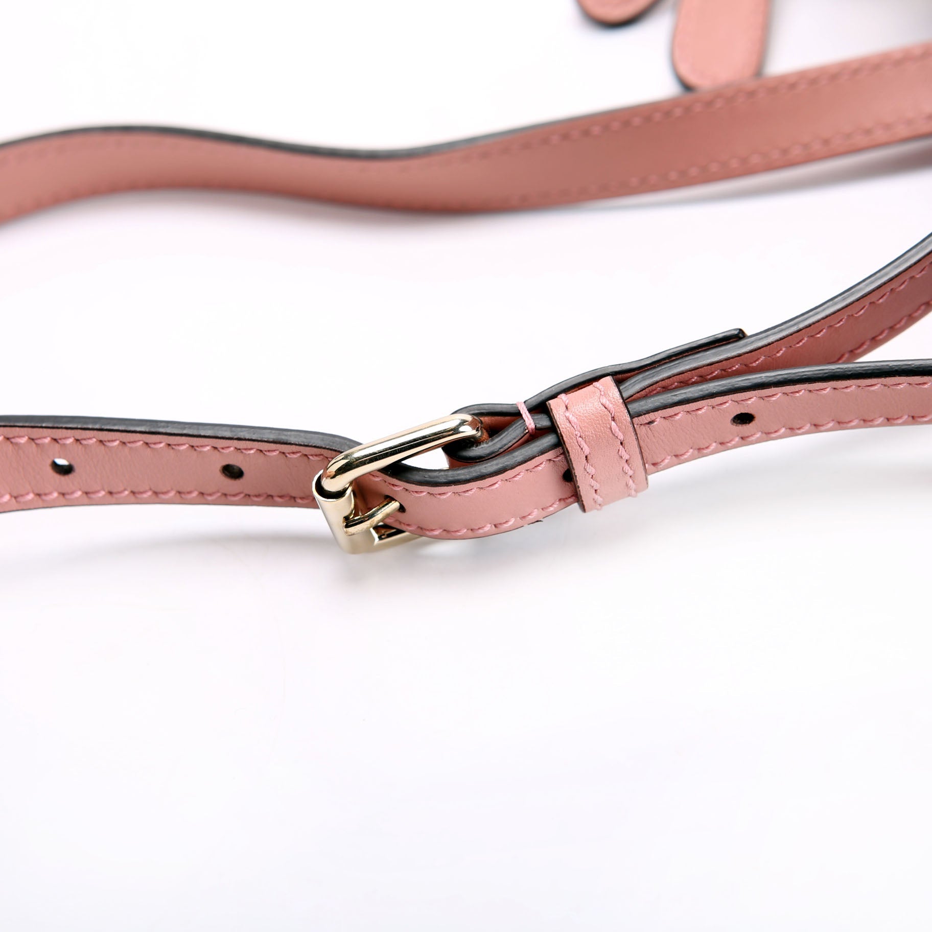 Gucci 449657 Micro Guccissima Zip Tote Pink
