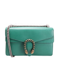 Gucci 400249 Dionysus Leather Shoulder Small Green