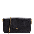 Pochette Felicie Empriente Black
