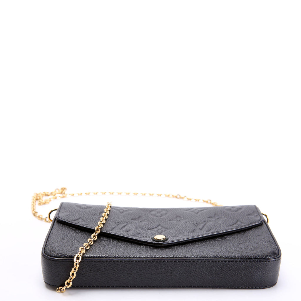 Pochette Felicie Empriente Black