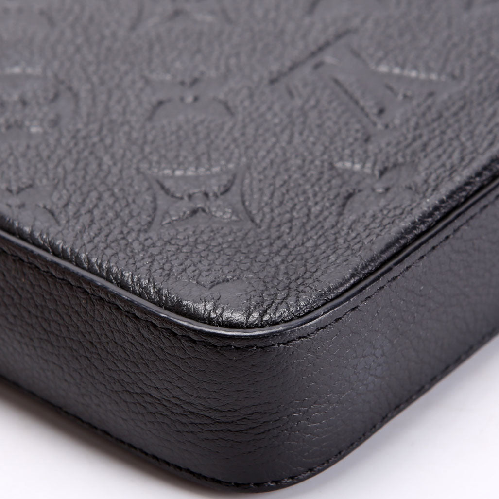 Pochette Felicie Empriente Black