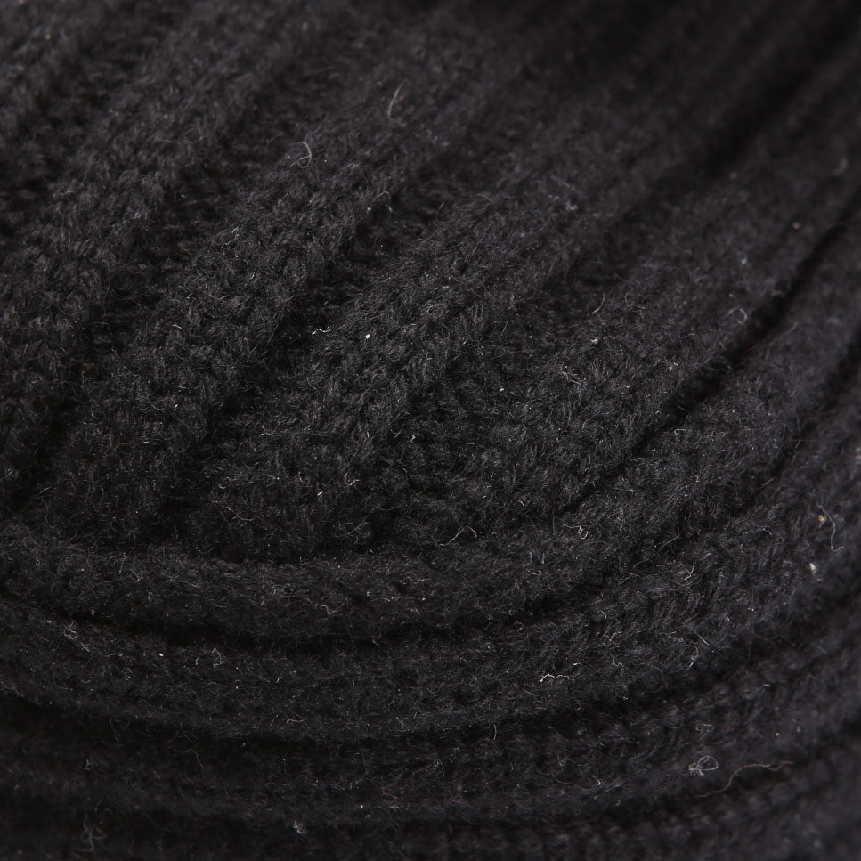 Fendi 7VA572 Baguette Knit Wool Black