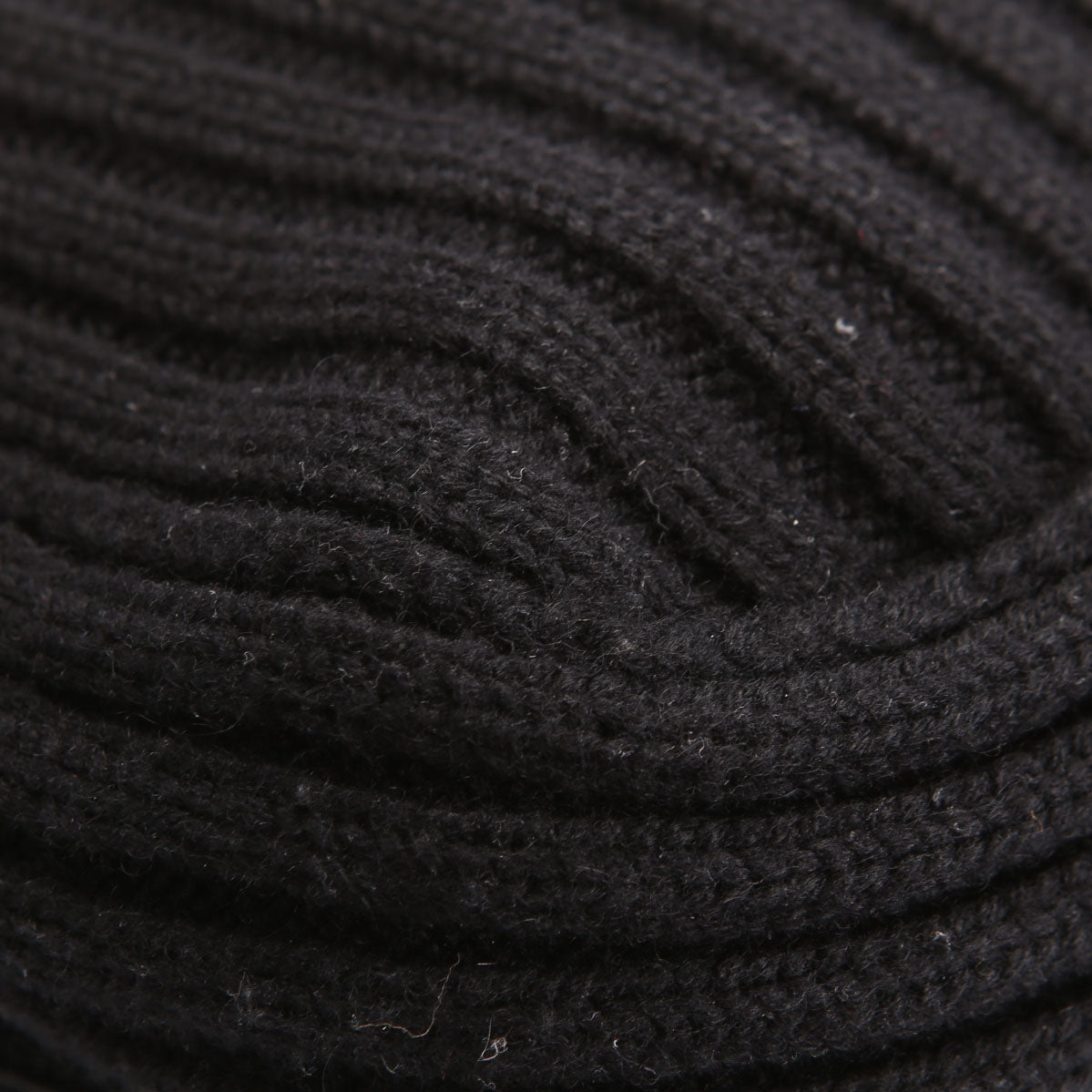 Fendi 7VA572 Baguette Knit Wool Black