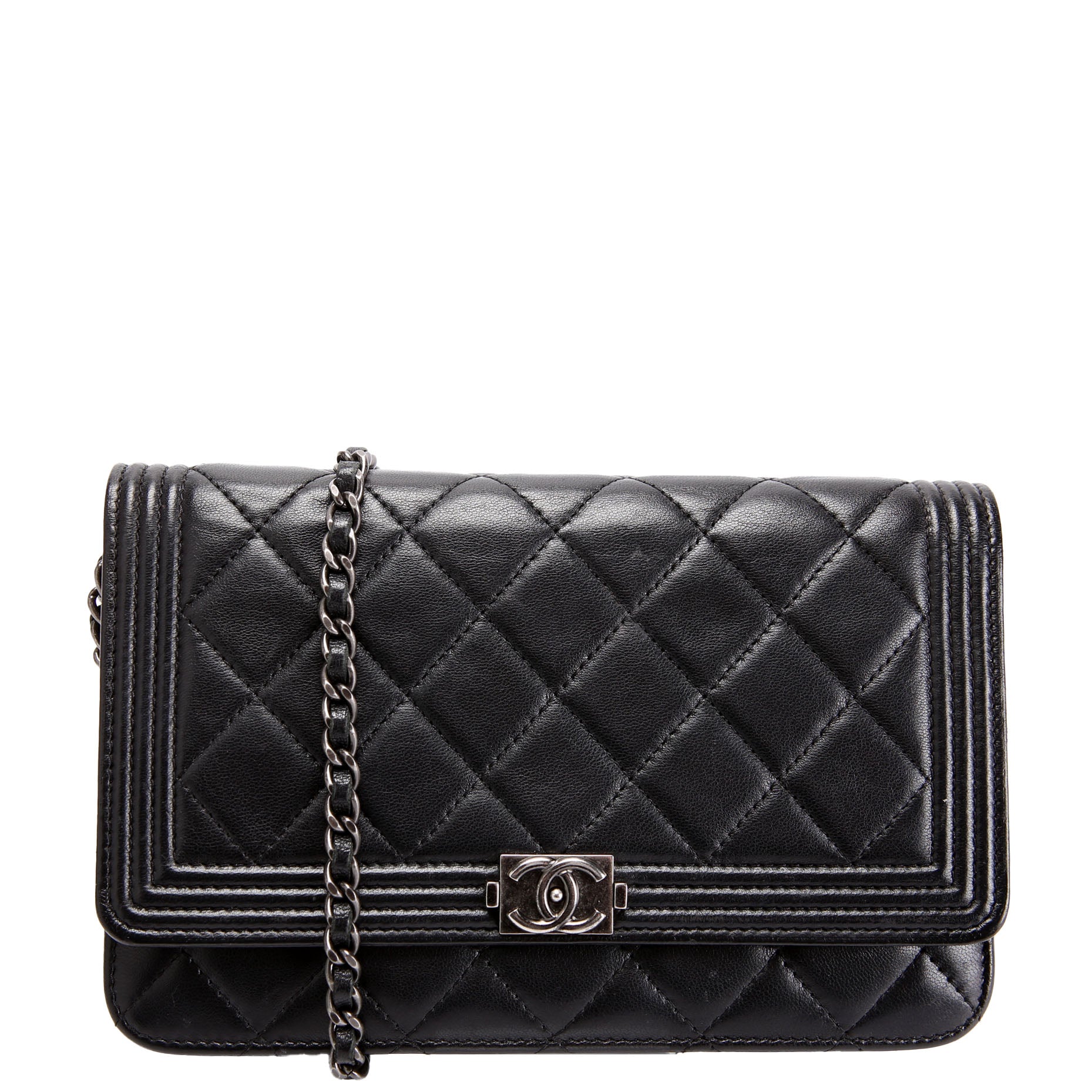 WOC Boy Lambskin Black