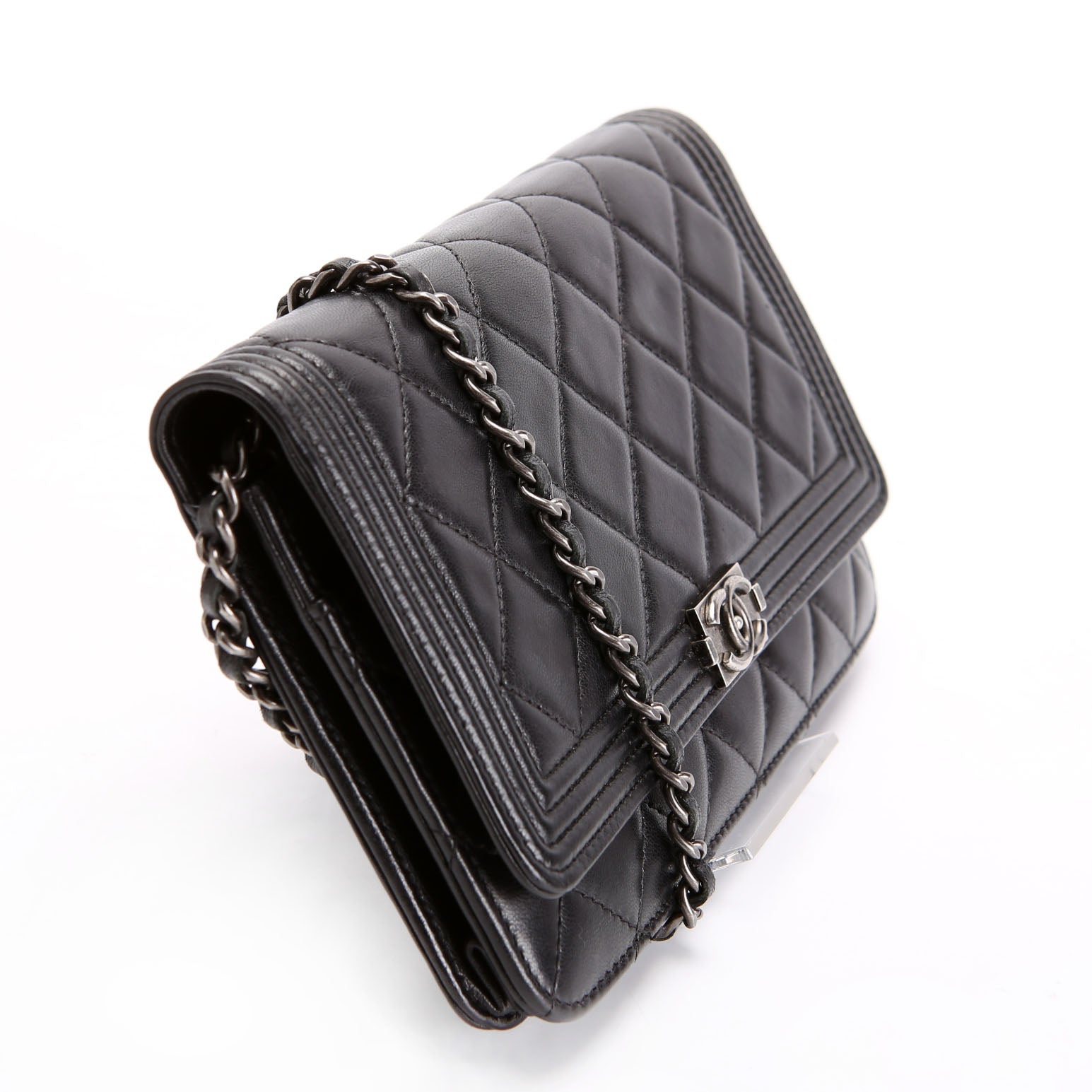 WOC Boy Lambskin Black