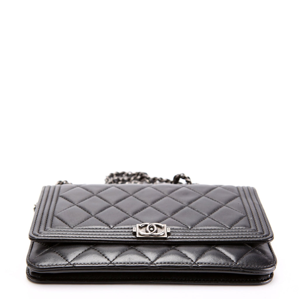 WOC Boy Lambskin Black