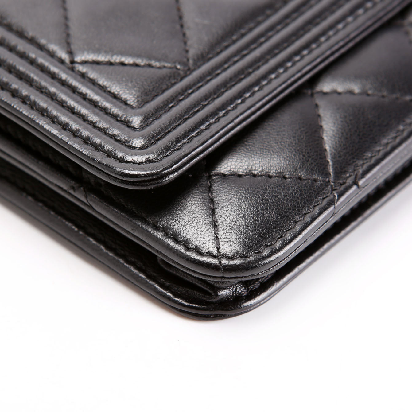 WOC Boy Lambskin Black