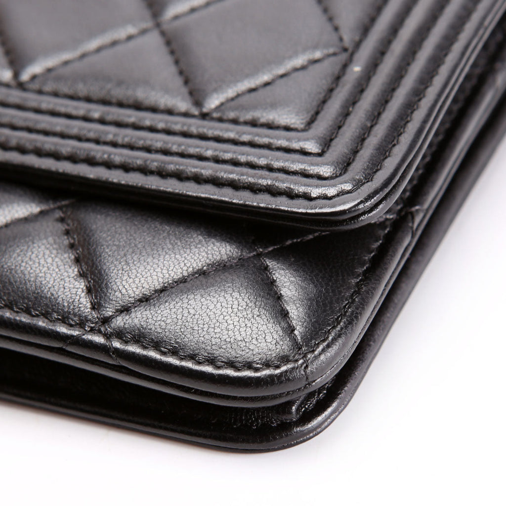 WOC Boy Lambskin Black