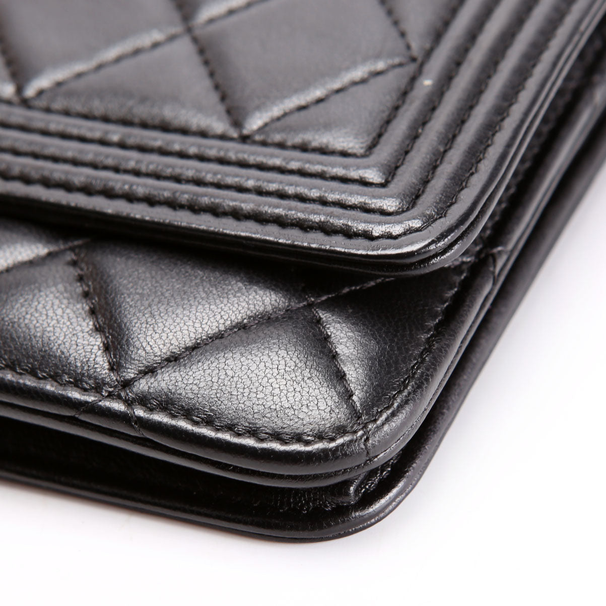 WOC Boy Lambskin Black