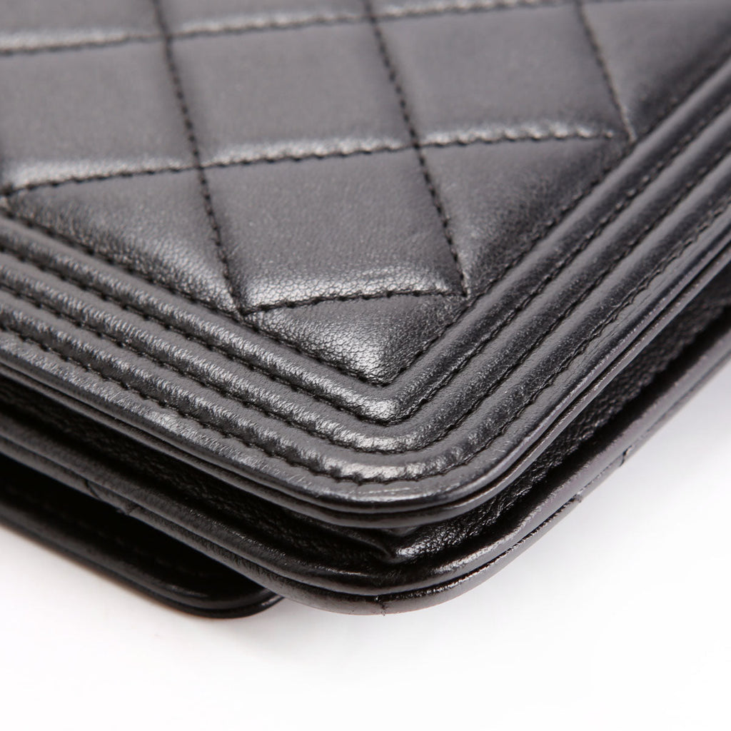 WOC Boy Lambskin Black