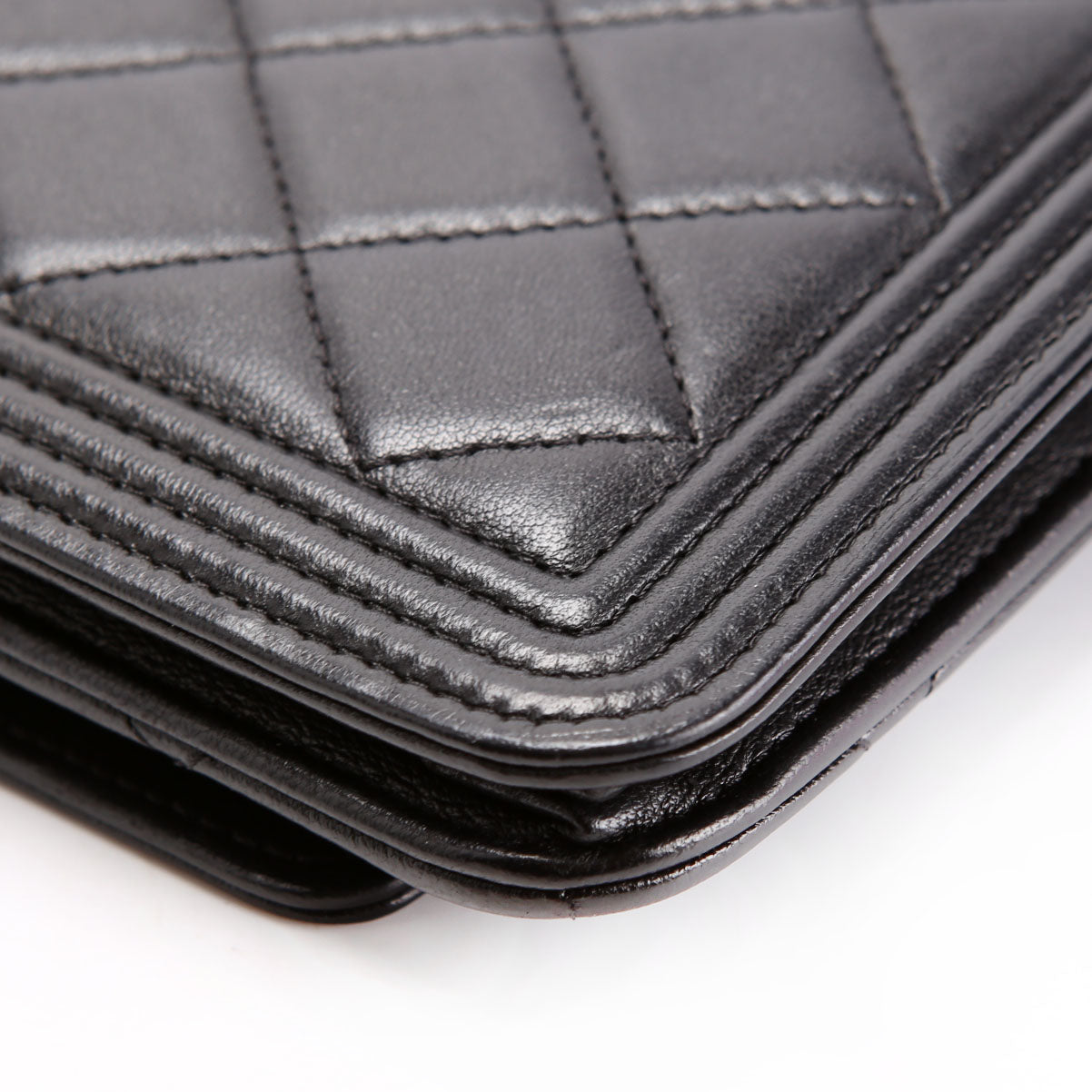 WOC Boy Lambskin Black
