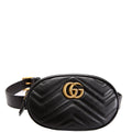 Gucci 476434 Marmont Belt Bag Black