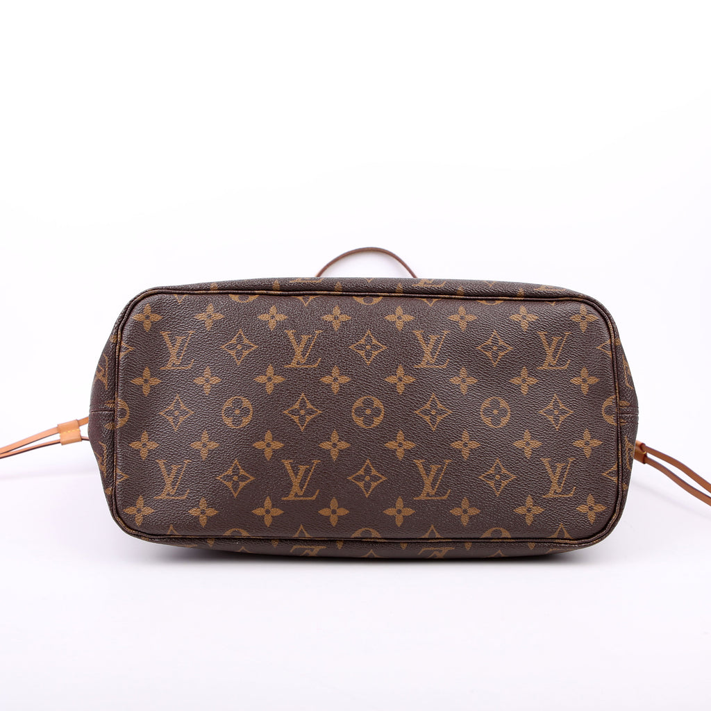 Neverfull With Wallet MM Monogram Pink